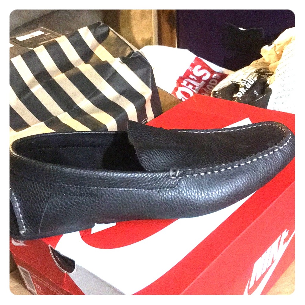 Slip on shoes.